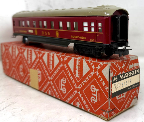 Märklin 346 schlafwagen - ho,