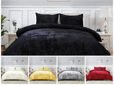 4 Stück Luxus Crushed Velvet