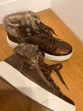 DOCKERS Damen Sneaker Braun-glänzend Gr: 6,5 - 40 NEU!