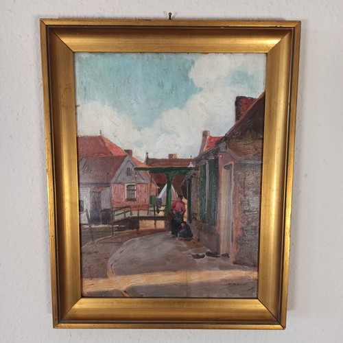 ölgemälde fritz mock - fritz,