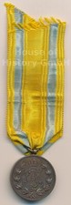 141384: Sachsen, Bronzene Friedrich August Medaille, 1905-1918, am Kriegsband