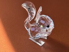 Swarosvki süße Kristallminiatur Eichhörnchen. Nr. 11871. Sammlerstück.