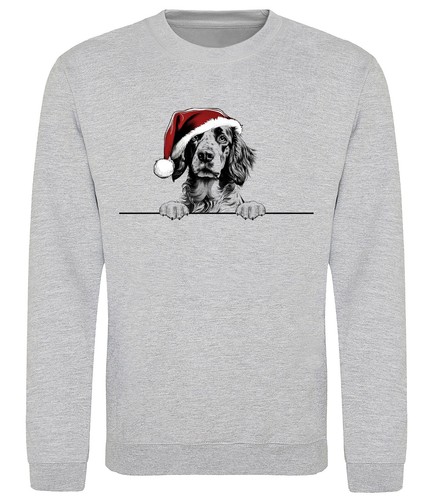 English setter weihnachten - english,