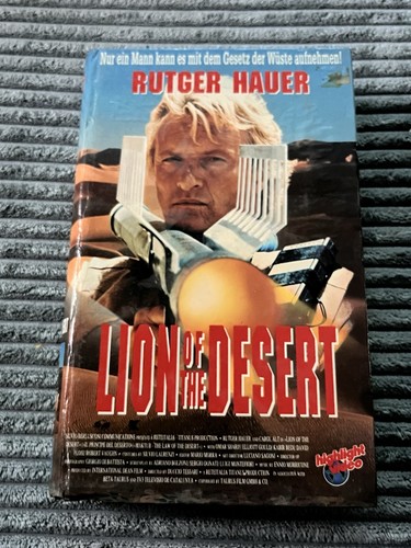 Vhs lion the desert - lion,