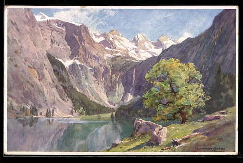 Künstler edward harrison - künstler-ak,