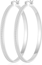 Strass creolen silber 925 - creolen,