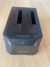 Inateck USB 3.0 zu SATA Dualschacht Festplatten-Dockingstation für 2,5" und 3,5"
