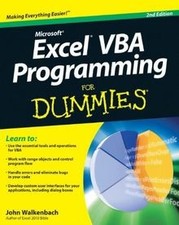 Excel VBA Programming For