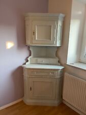 SCH417 Vintage Eckschrank Original Shabby Chic Patina