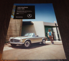 Mercedes Classic Reklame (2020), Mercedes SL Pagode W113