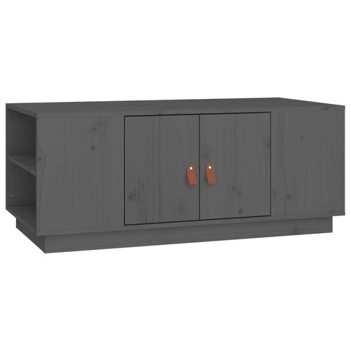 Couchtisch grau 100x50x41 - grau,