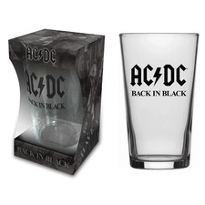 AC/DC - Back in Black Bierglas