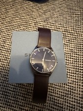 Skagen SKW6273 Herrenuhr Quarz Edelstahl Lederarmband top mit OVP