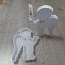 Silikonform Engel Weihnachten ca.17cm hoch