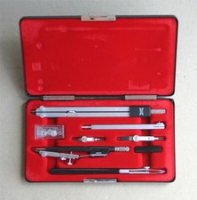 Reißzeug Zirkelkasten Proebster unbenutzt 180x110