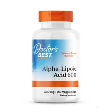 Doctor's Best, Alpha-Lipoic Acid Depot, 600mg, 180 Veg. Kapseln - Blitzversand