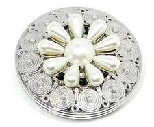 Brosche Schalclip Magnetclip