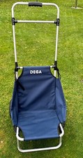 Modifizierter DEGA Angel-Trolley von Jenzi aus Alu mit Vollgummibereifung SELTEN