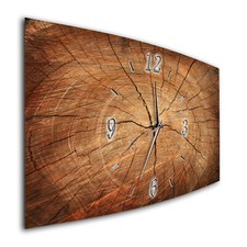 BM Wanduhr 44 cm x 22 cm  leises Uhrwerk Quarzwanduhr 184-1a Digital Art