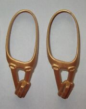 18302, 2x Waffengurt, Säbelgurt, Schultergurt, Schärpe, gold