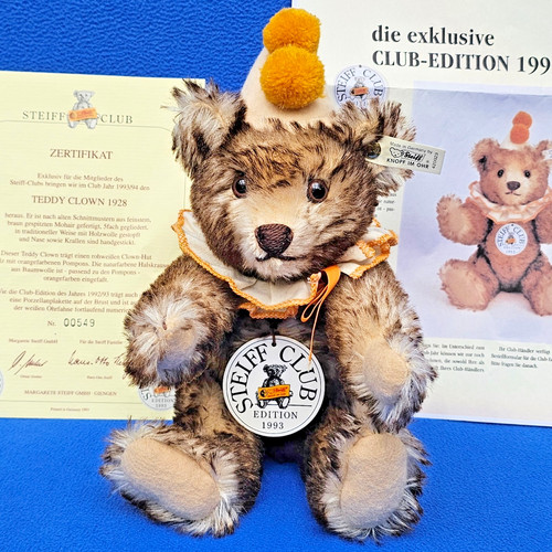 Steiff clown teddy - steiff, stofftier
