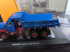 IXO Magirus Jupiter Kipper Blau 1:43 In OVP