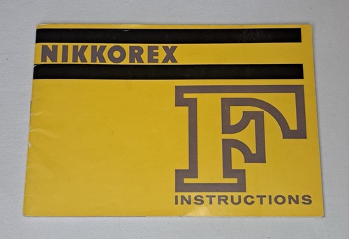 Manuel nikkorex anleitung - manuel,