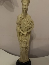 Chinesischer Krieger Steinguss Tempelkrieger