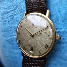 Vintage 18k Solid Gold Corum