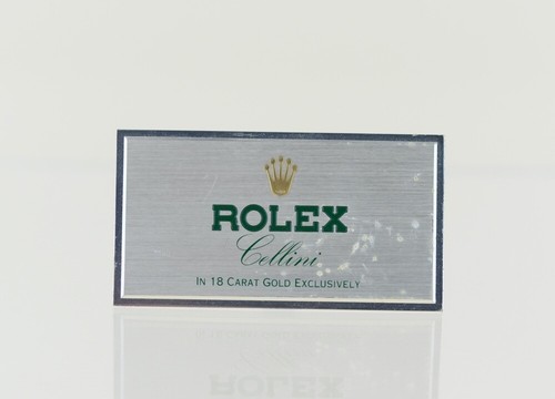 Rolex cellini aufstellschild - "cellini",