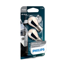 PHILIPS PY21W 12496SVB2 SILVER 12V VISION BLINKER SILVERVISION 21W bau15s CHROM