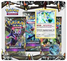 Pokemon Sonne & Mond Grauen der Lichtfinsternist 3er Blister Regigas deutsch