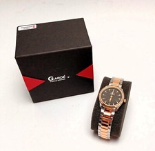 Garde Uhr Ruhla Quartz 21862 silber rosegold Armbanduhr