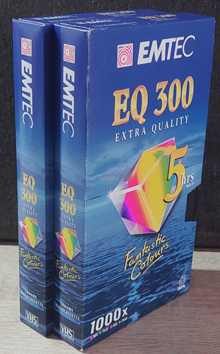 Vhs leerkassetten emtec - emtec, eq