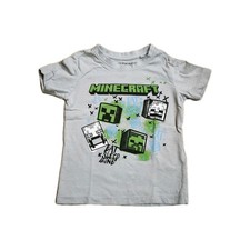 T-Shirt Gr. 110 Minecraft grau