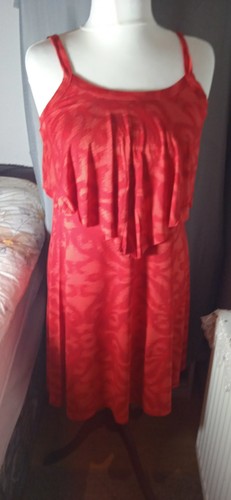 Damen sommerkleid rot - damen,
