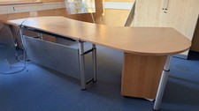 WINI Schreibtisch Holz/Metall