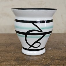 Rare Bauhaus Ceramic Vase by