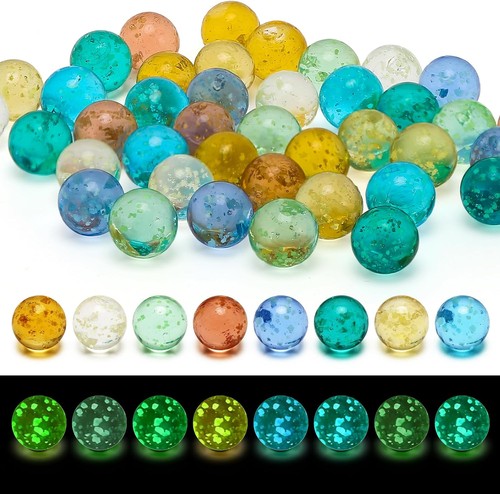 Glasmurmeln 16mm leuchtmurmeln - glasmurmeln,