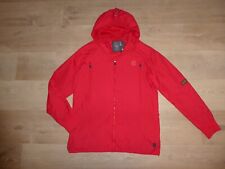 G-STAR SCUBA REGULUS HOODED Jacke Windbreaker m.Kapuze Logo Rot Gr.XL **w.NEU**