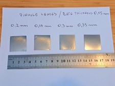 Lochlinsen 4x Set 0,2mm+0,25mm+0,3mm+0,35mm. Handarbeit, Top Qualität. 