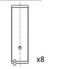 Pleuellager bb2079 std fai - bb2079-std,