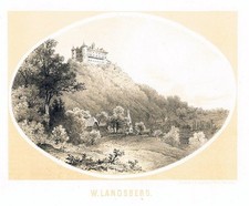 1863 - Podcetrtek Windisch-Landsberg Stajerska Original Lithographie Reichert
