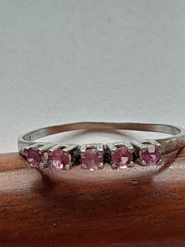 333er weißgold ring mit - 333er,