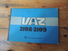 Lada Samara VAZ BA3 2108 2109 Konstruktions-Werkstatthandbuch