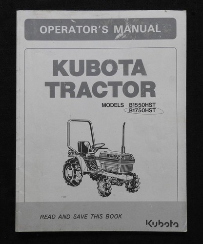 Original kubota b1550hst - kubota,