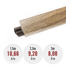 Abschlussleiste 23mm Winkelleisten Küchenarbeitsplatte 1,5m/2,5m/3m Kunststoff