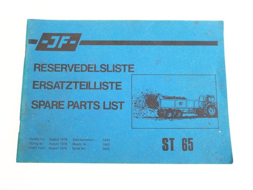 St65 miststreuer anhänger - jf,