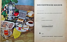 "Das elektrische Kochen"