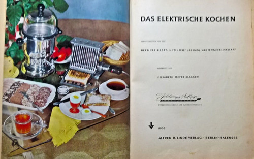 Das elektrische kochen - "das,